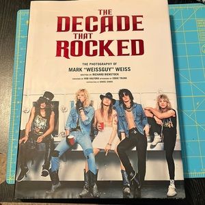 The Decade That Rocked - photography book of the 1980s hard rock scene